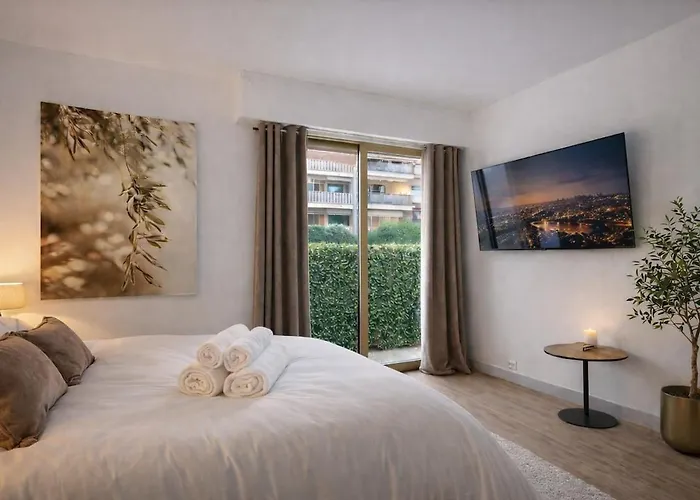 Apartman Evasion Balneo, Clim, Wifi, Netflix, Palais Cannes