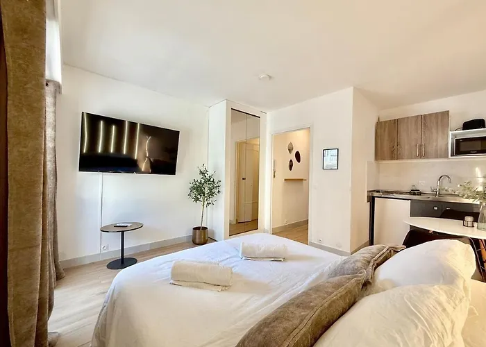 Evasion Balneo, Clim, Wifi, Netflix, Palais Apartman Cannes